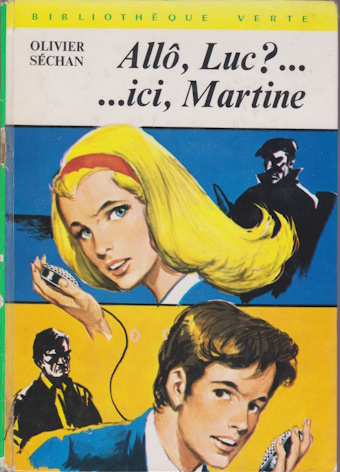 Couverture du livre Allô, Luc ?… ici, Martine