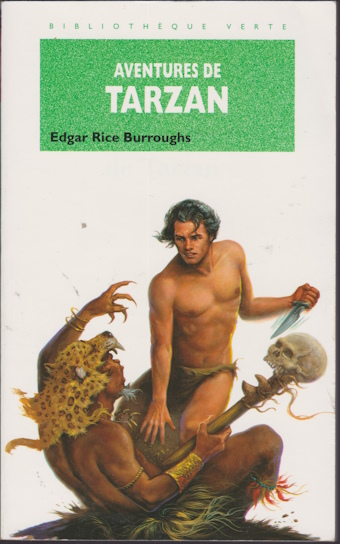 Couverture du livre Aventures de Tarzan