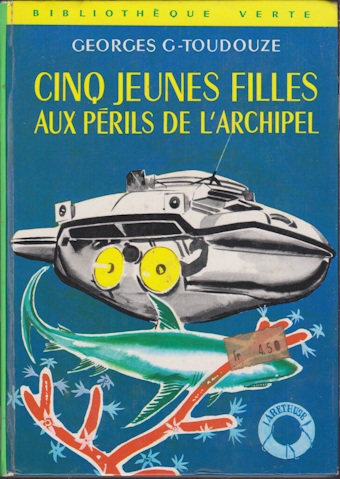 Couverture du livre Cinq Jeunes filles Aux Périls de L’archipel
