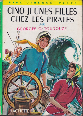 Couverture du livre Cinq Jeunes filles Chez les pirates