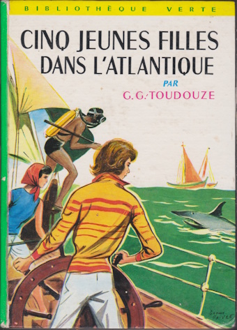 Couverture du livre Cinq Jeunes Filles Dans l’Atlantique