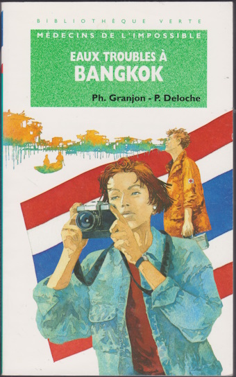 Couverture du livre Eaux troubles à bangkok