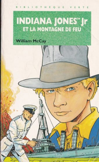 Couverture du livre Indiana Jones Jr et la montagne de feu