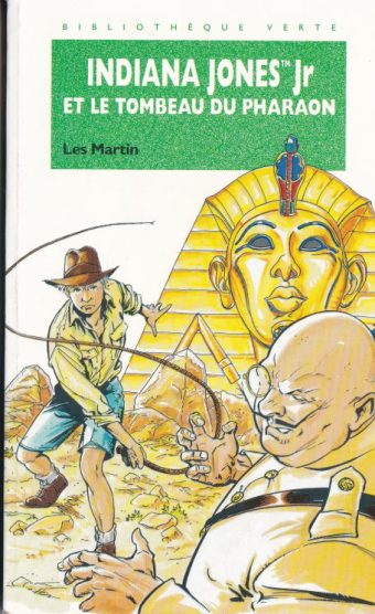 Couverture du livre Indiana Jones Jr et le tombeau du pharaon