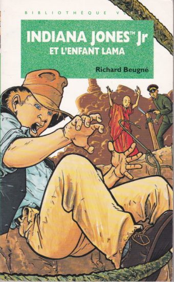 Couverture du livre Indiana Jones Jr et l’enfant lama