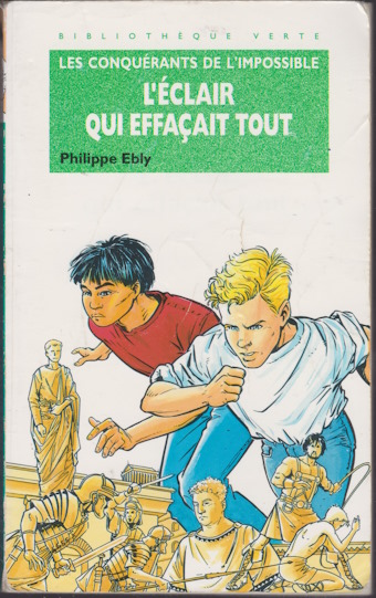 Couverture du livre L’éclair qui effaçait tout