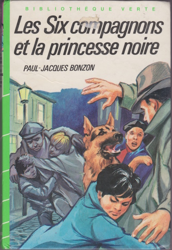 Couverture du livre Les Six compagnons et la princesse noire