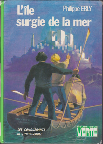 Couverture du livre L’ile surgie de la mer