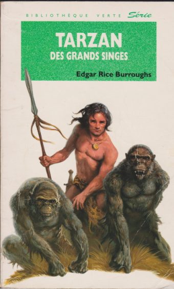 Couverture du livre Tarzan des grands singes