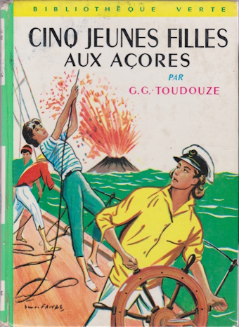 Couverture du livre Cinq Jeunes filles aux açores