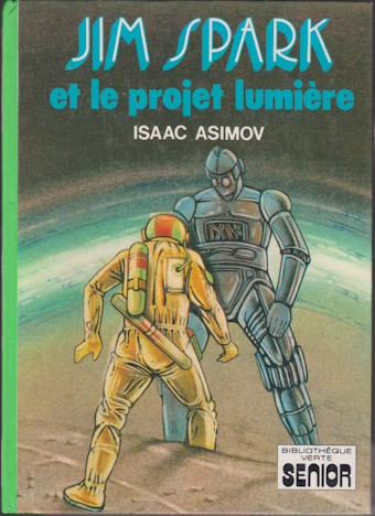 Couverture du livre Jim Spark et le projet lumière