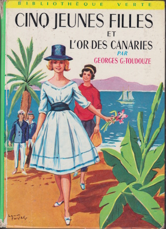 Couverture du livre Cinq jeunes filles et l’or des Canaries