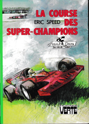 Couverture du livre La course des super-champions