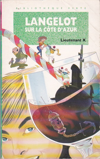 Couverture du livre Langelot sur la côte d’azur