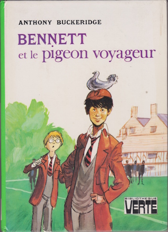 Couverture du livre Bennett et le pigeon voyageur