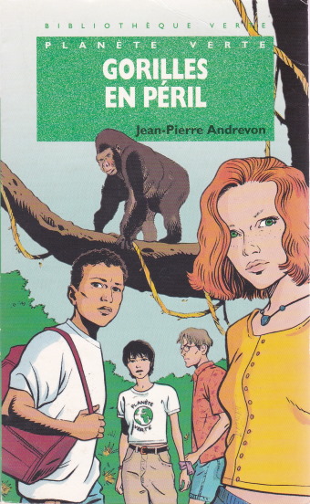 Couverture du livre Gorilles en péril