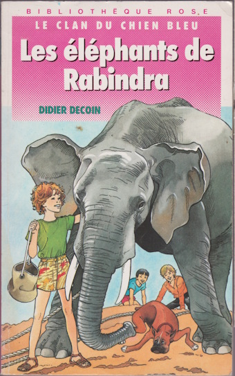 Couverture du livre Les éléphants de Rabindra