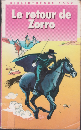 Couverture du livre Le retour de ZORRO