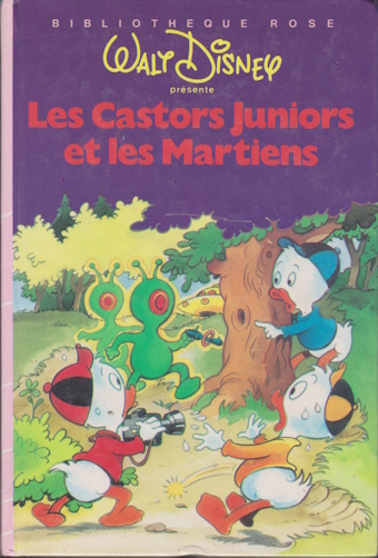 Couverture du livre Les Castors juniors et les Martiens