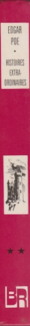 Tranche de couverture Histoires extraordinaires