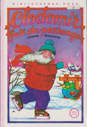 Couverture du livre Clodomir fait du patinage