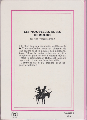Dos de couverture Les nouvelles ruses de Bulbo Dos de couverture Les nouvelles ruses de Bulbo