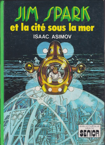 Couverture du livre Jim Spark et la cité sous la mer