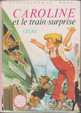 Couverture du livre Caroline et le train-surprise