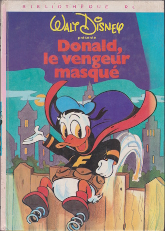 Couverture du livre Donald le vengeur masqué