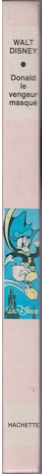 Tranche de couverture Donald le vengeur masqué