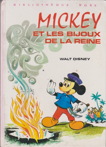 Couverture du livre Mickey et les bijoux de la reine