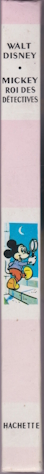 Tranche de couverture Mickey roi des détectives
