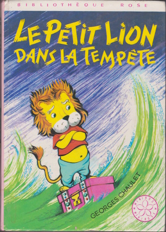 Couverture du livre Le petit lion dans la tempête