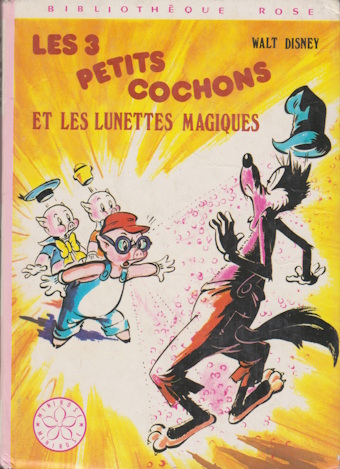 Couverture du livre Les 3 petits cochons et les lunettes magiques