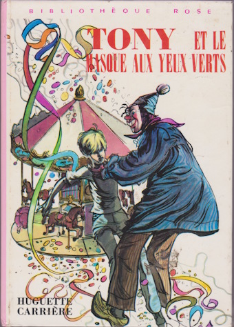 Couverture du livre Tony et le masque aux yeux verts