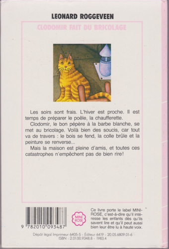 Dos de couverture Clodomir fait du bricolage