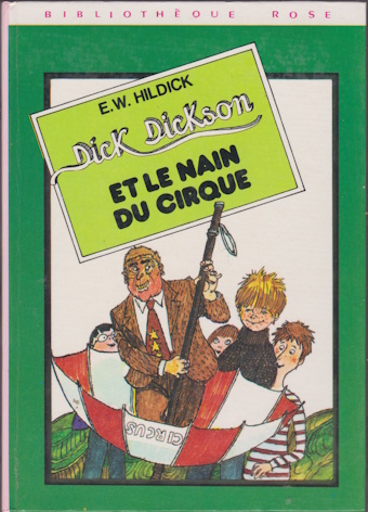 Couverture du livre Dick Dickson et le nain du cirque
