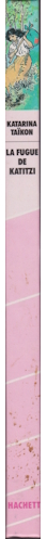 Tranche de couverture La fugue de Katitzi