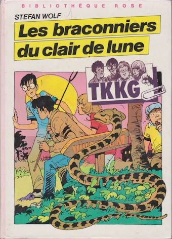 Couverture du livre Les braconniers du clair de lune