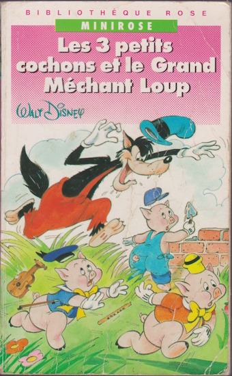 Couverture du livre Les trois petits cochons et le Grand Méchant Loup