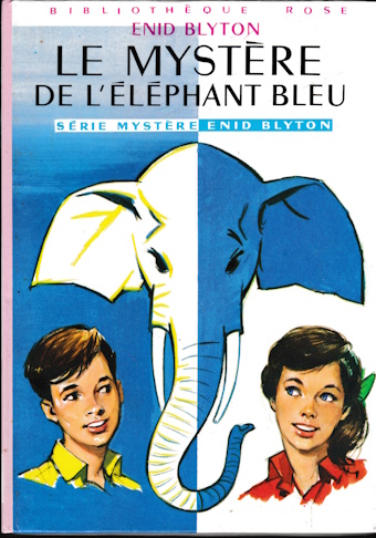 Couverture du livre Le Mystère de l&rsquo;éléphant bleu