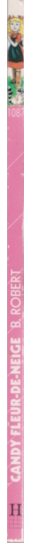Tranche de couverture Candy Fleur-de-Neige Tranche de couverture Candy Fleur-de-Neige